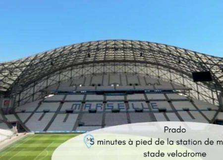 T4 Prado Velodrome Plage 3 Chambres Marseille Exteriör bild